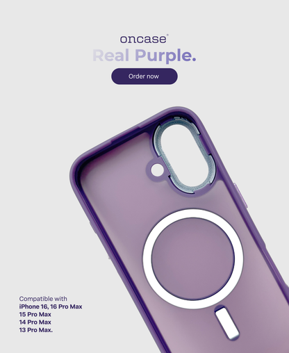 Real Purple, iPhone MagSafe-compatible case